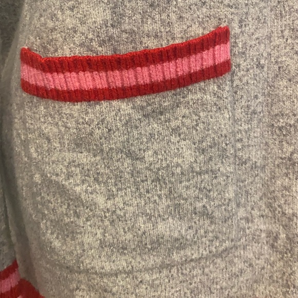 ❤️💖OLSEN💖❤️Henry style sweater with button and pockets . Cozy! Size Large. - Picture 7 of 11